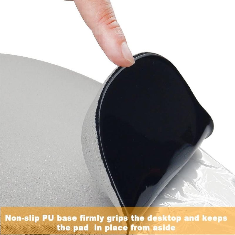 DemonChest Office Mousepad with Gel Wrist Support - Ergonomic Gaming Desktop Mouse Pad Wrist Rest - Design Gamepad Mat Rubber Base for Laptop Computer (05Green) - Image 5